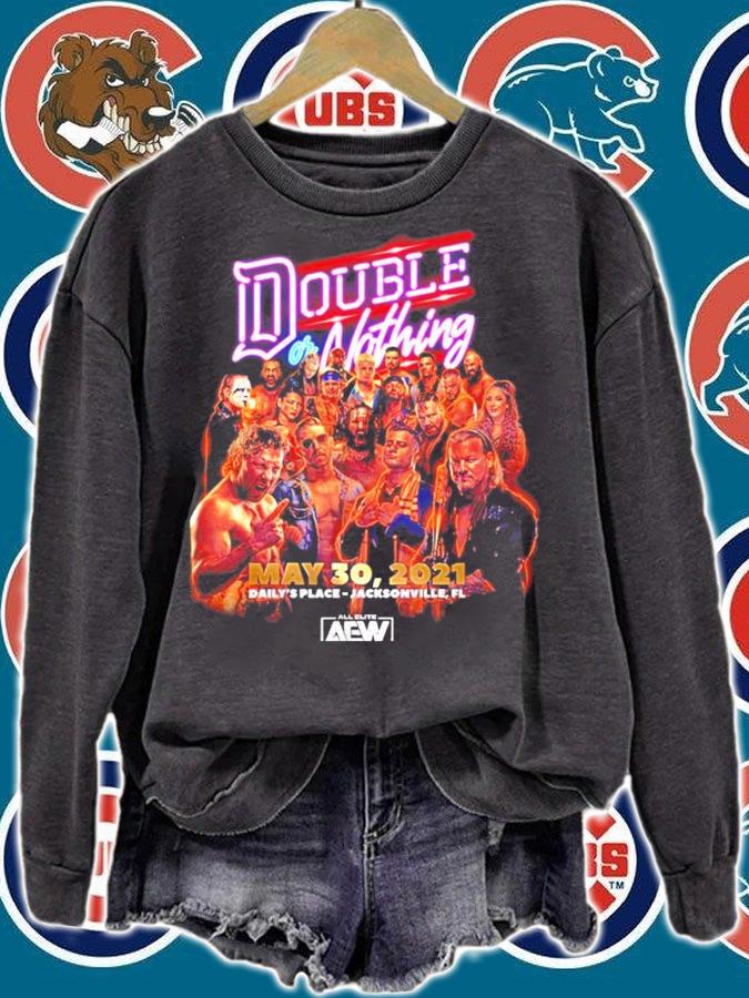 AEW Double or Nothing 2021 Full Talent shirt