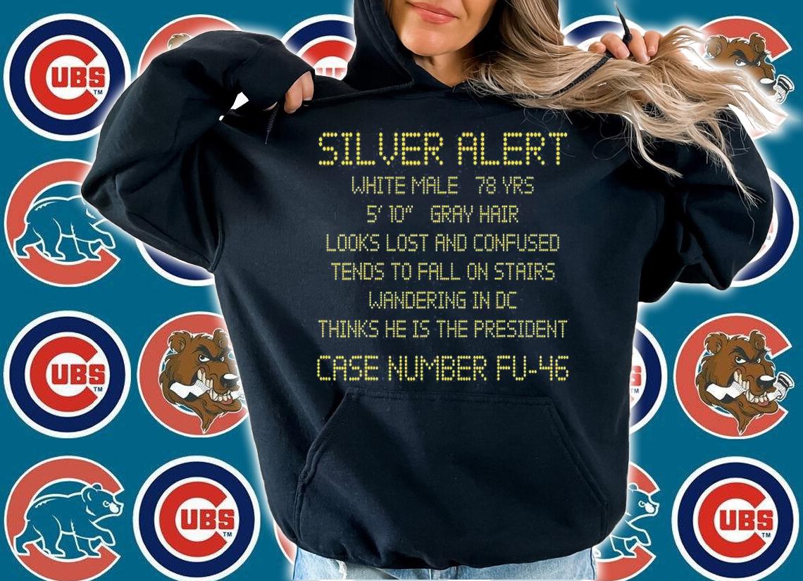 Funny Joe Biden Amber Silver Alert FU 46 T-Shirt
