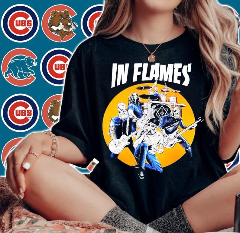 In Flames music shirt woman shirt