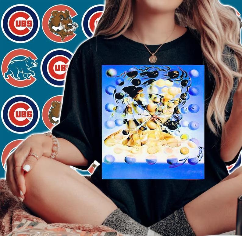 Alatea of the Spheres Famous Painting by Dali T-shirt woman shirt