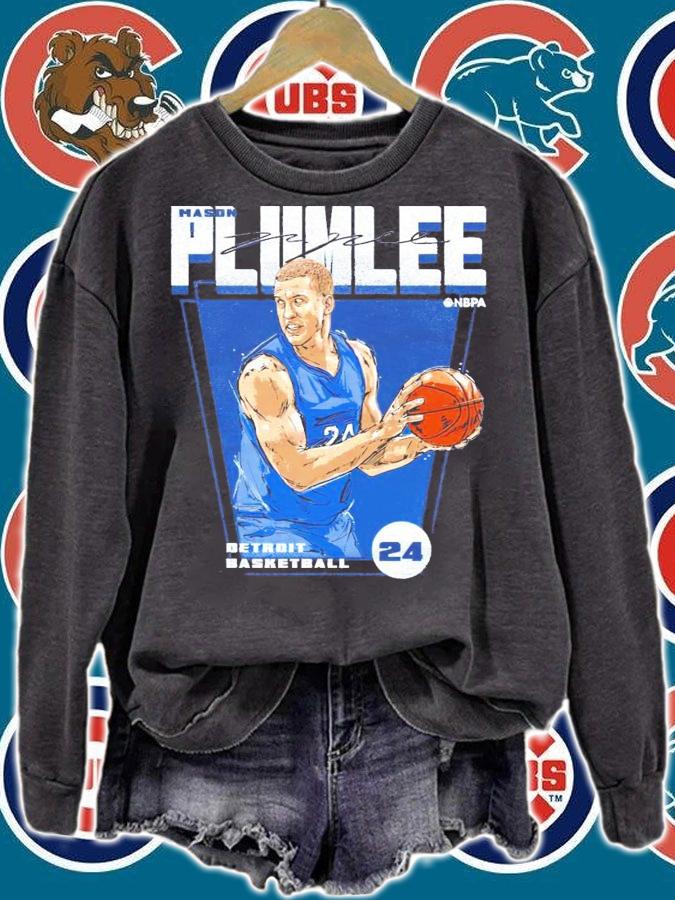 Mason Plumlee NBPA Detroit basketball signature shirt sweatshirt