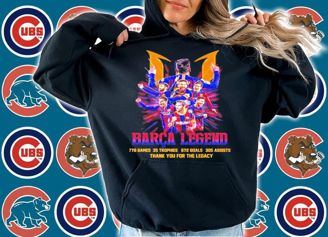 Thank you for the Legacy Barca Legend shirt hoodie