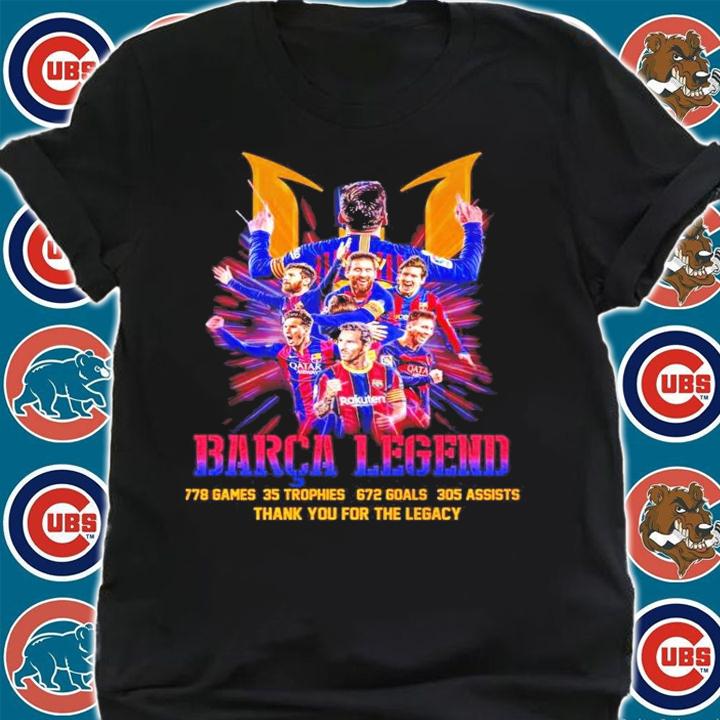 Thank you for the Legacy Barca Legend shirt shirt