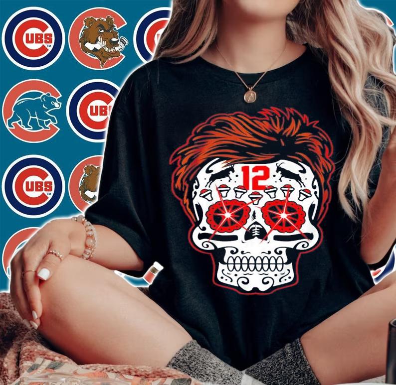 Tom Brady Sugar Skull Shirt