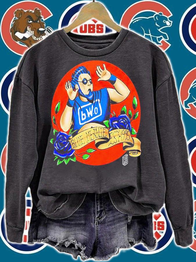 BWO the Blue Meanie traditional tattoo style est 1995 T-shirt