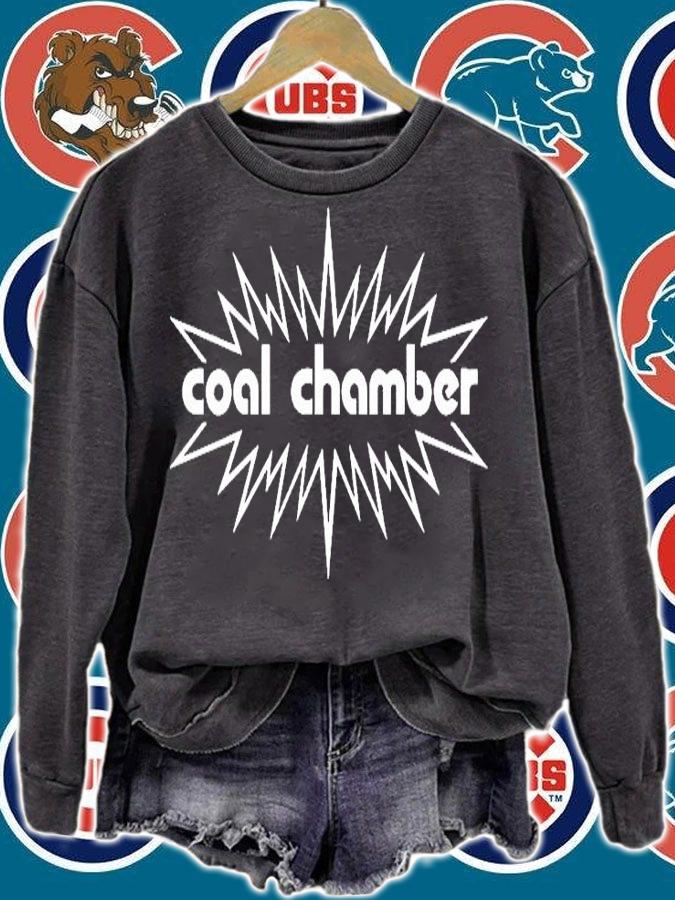 Coal Chamber Burst Logo T-Shirt sweatshirt