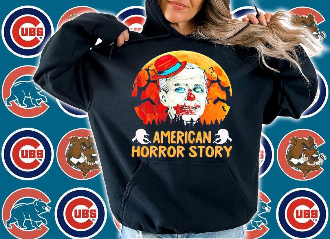 Joe Biden Horror American Clown Story Halloween Anti Biden t-shirt hoodie