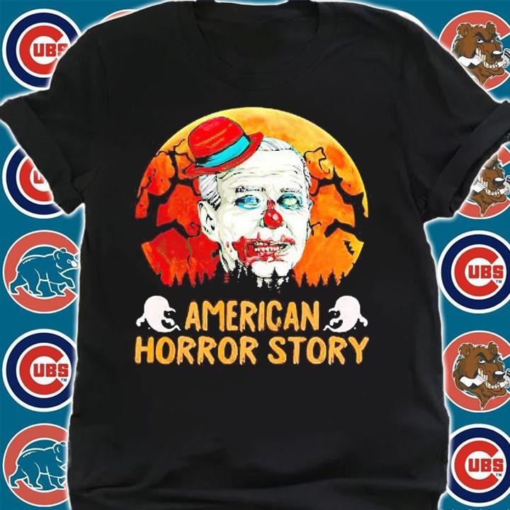 Joe Biden Horror American Clown Story Halloween Anti Biden t-shirt shirt