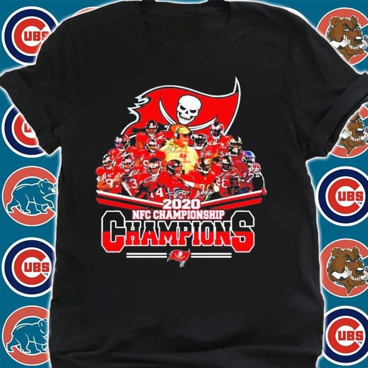 Tampa Bay Buccaneers NFC Championship 2020 Champions t-shirt