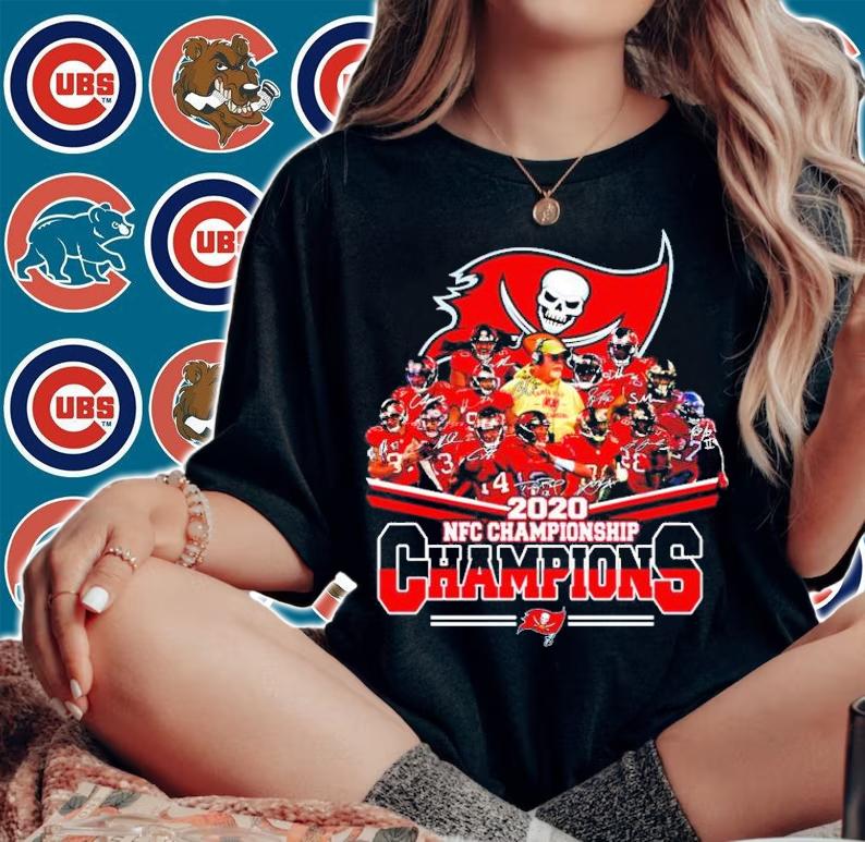 Tampa Bay Buccaneers NFC Championship 2020 Champions t-shirt