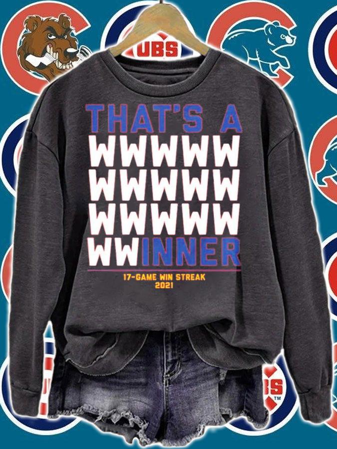 That's A 17x Winner Shirt