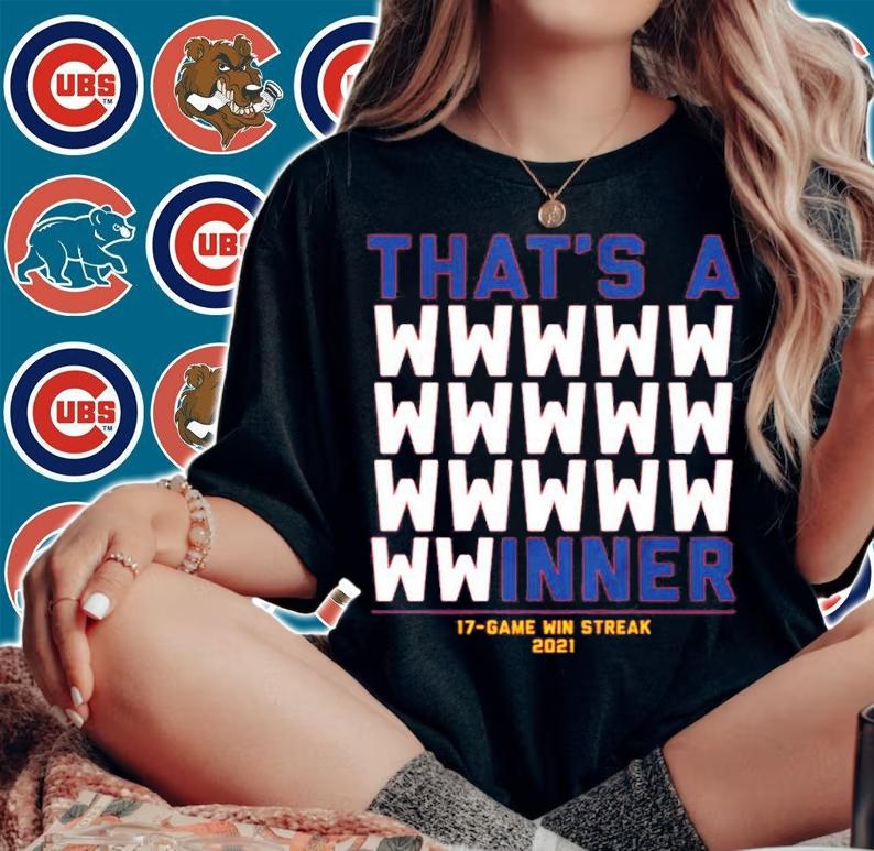 That's A 17x Winner Shirt