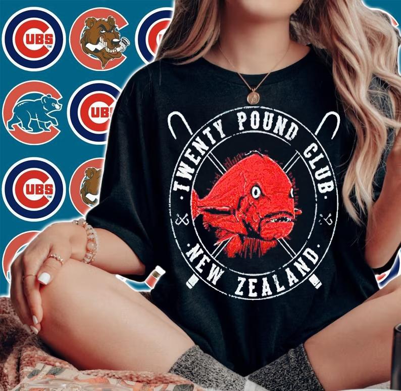 Twenty pound club New Zealand T-shirt woman shirt