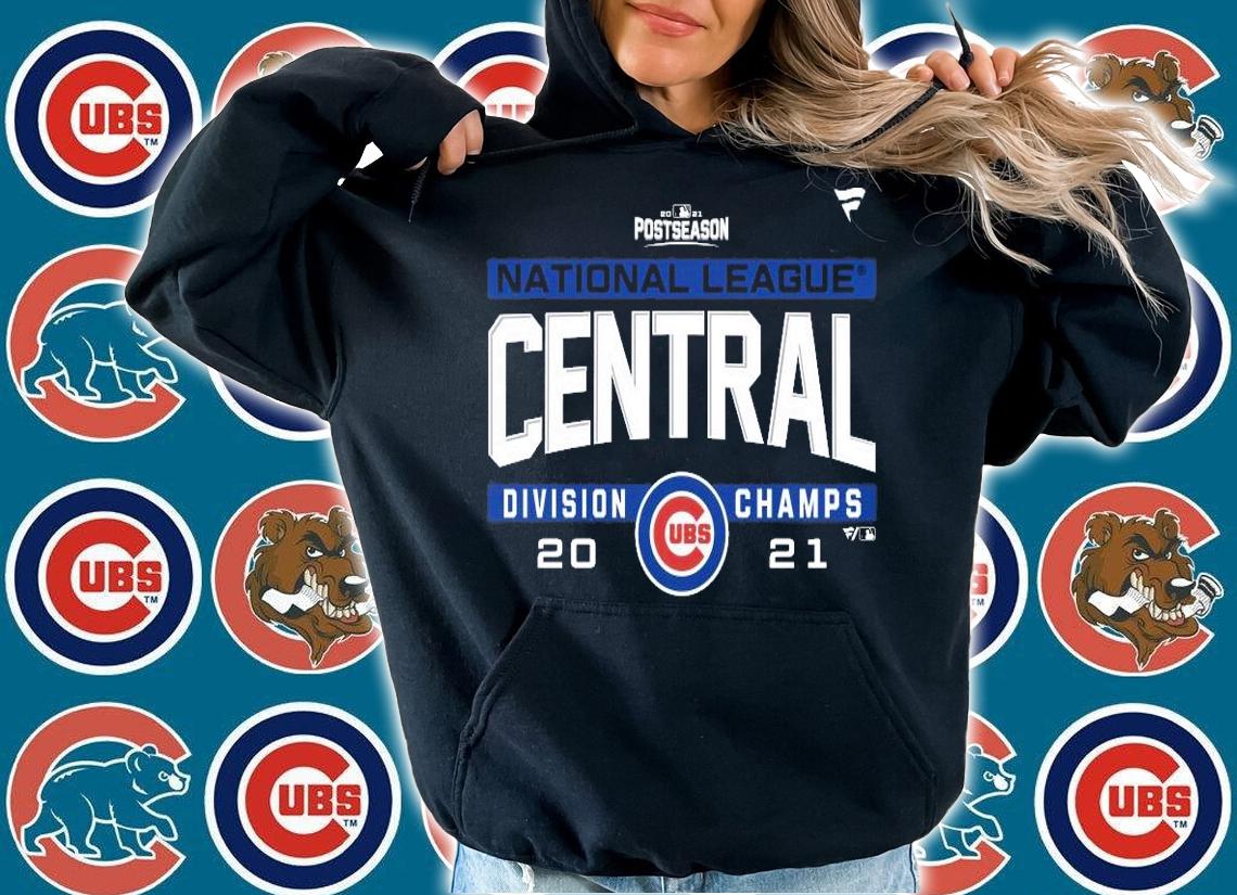 Chicago Cubs National League NL Central Division Champions 2021 T-Shirt hoodie