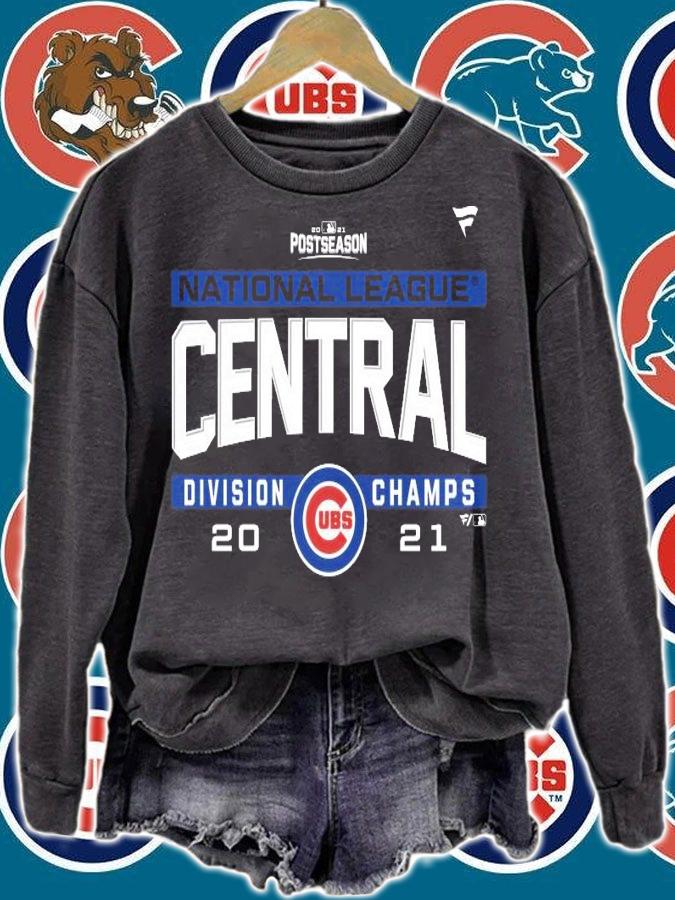 Chicago Cubs National League NL Central Division Champions 2021 T-Shirt sweatshirt