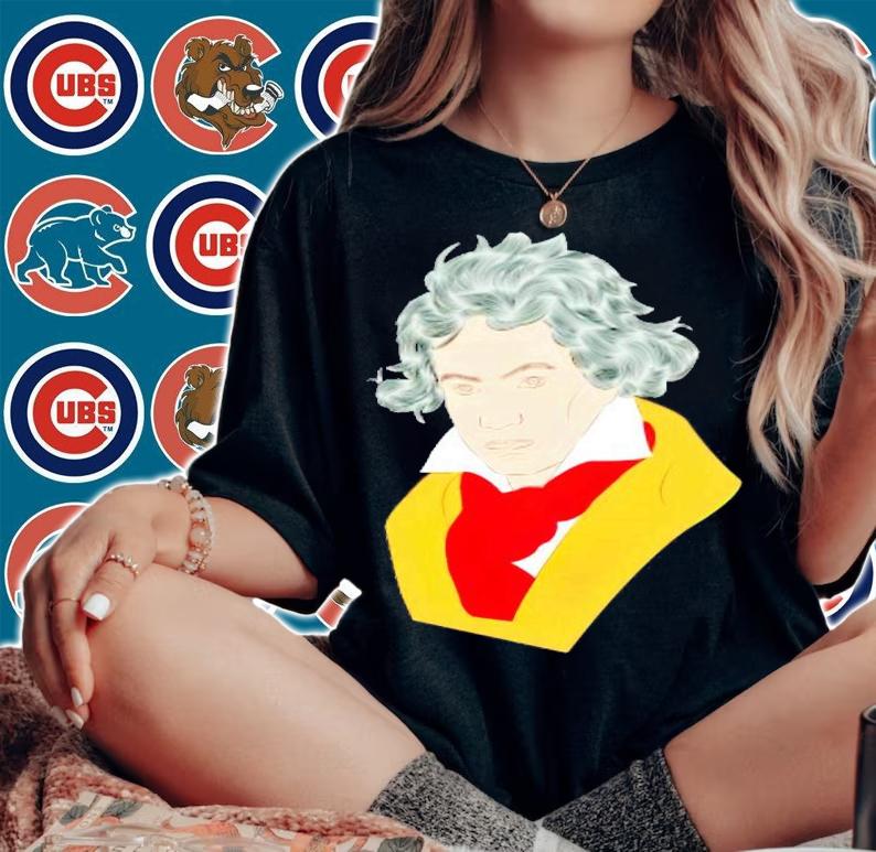 Ludwig Van Beethoven portrait shirt