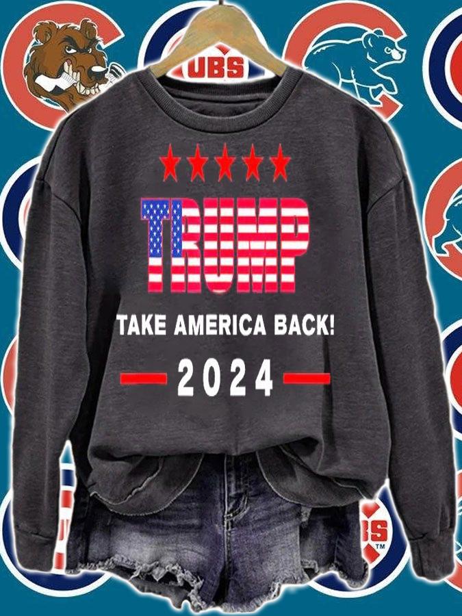 Pro Trump Take America Back 2024 shirt sweatshirt
