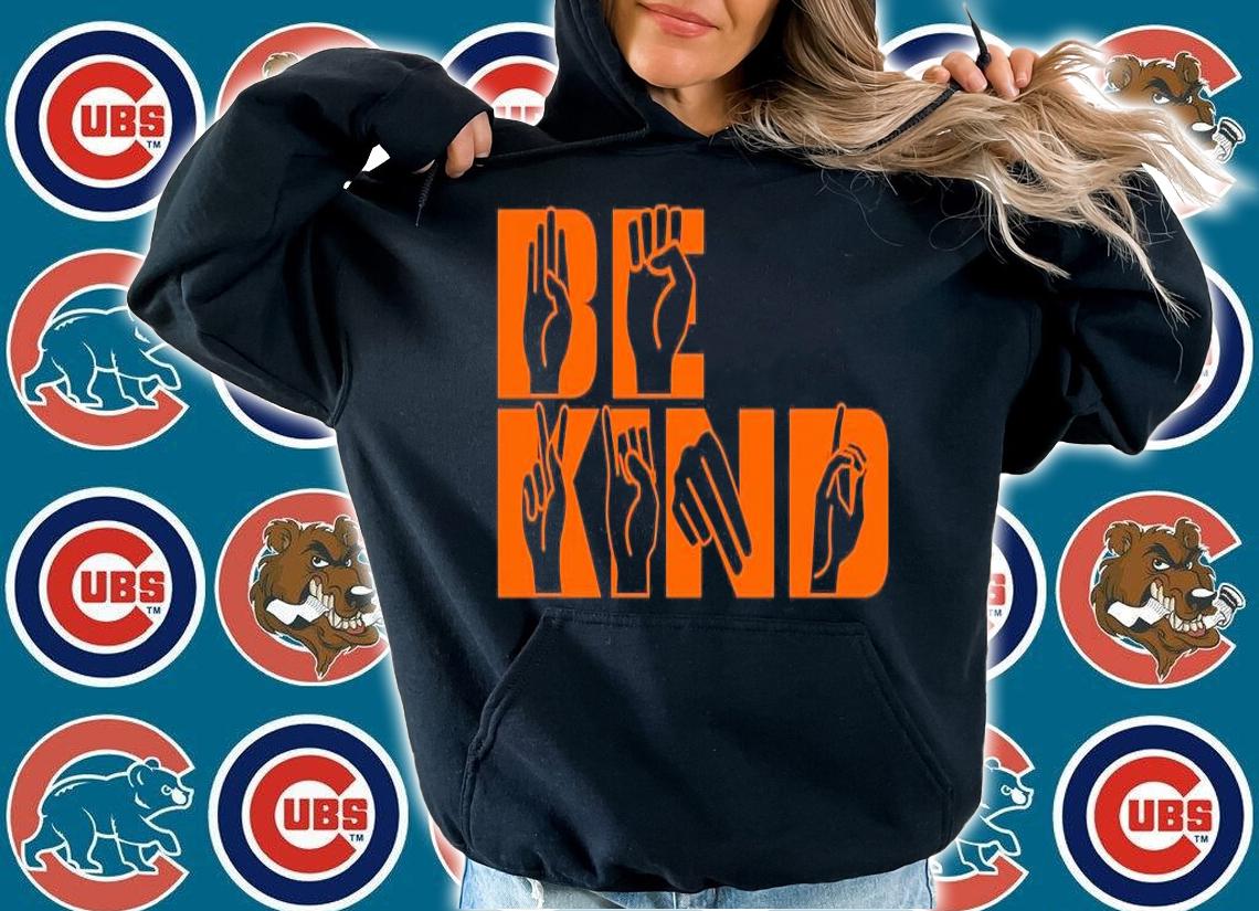 Be kind hand t-shirt hoodie