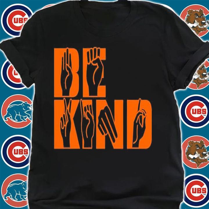 Be kind hand t-shirt shirt