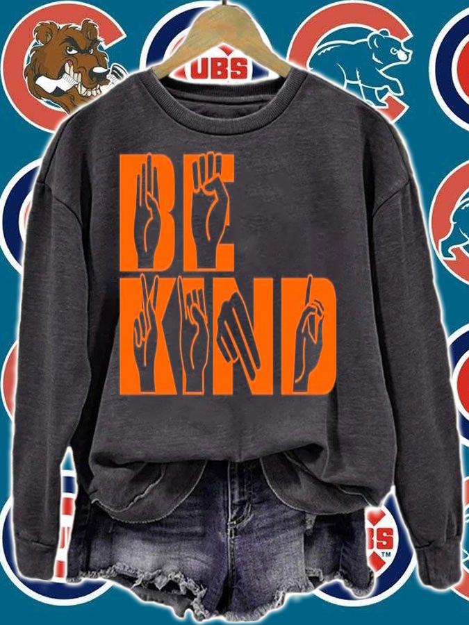 Be kind hand t-shirt sweatshirt
