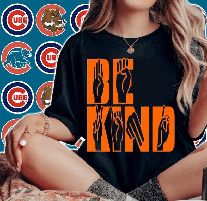 Be kind hand t-shirt woman shirt
