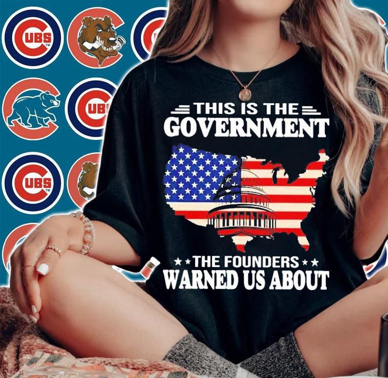 American This is the Government the founders warned us about shirt woman shirt