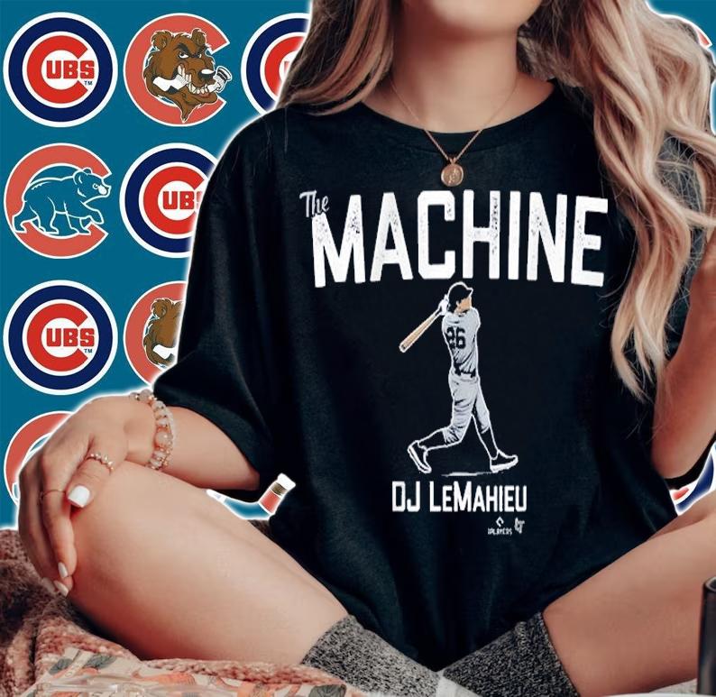 New York Yankees The Machine DJ Lemahieu shirt woman shirt