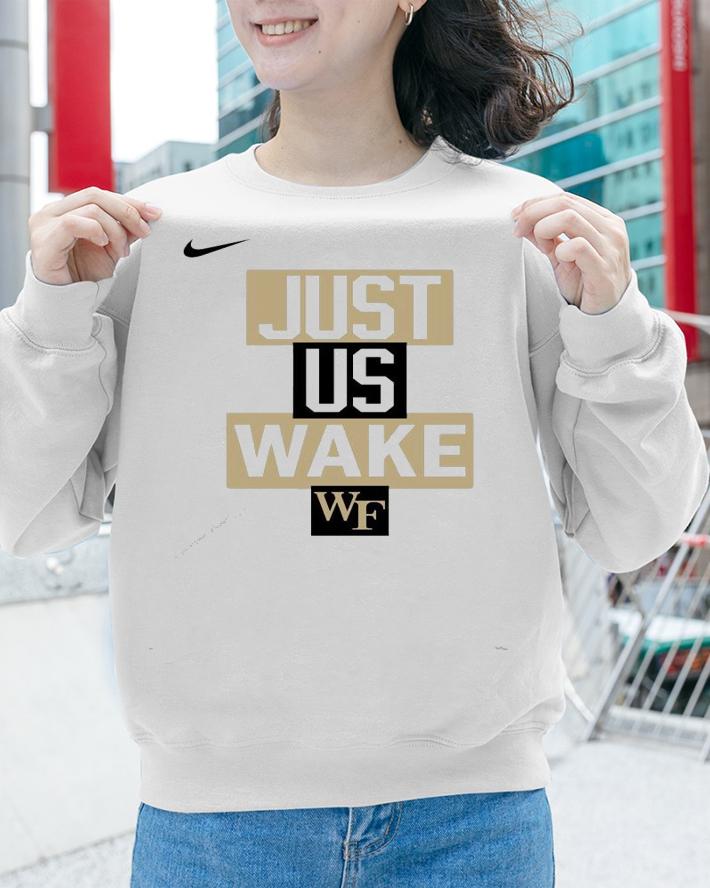 Wake Forest Demon Deacons Nike just us Wake shirt sweatshirt