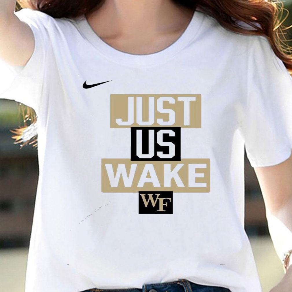 Wake Forest Demon Deacons Nike just us Wake shirt woman shirt