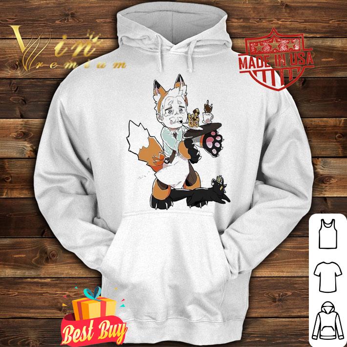 Fox Cafe funny art shirt hoodie