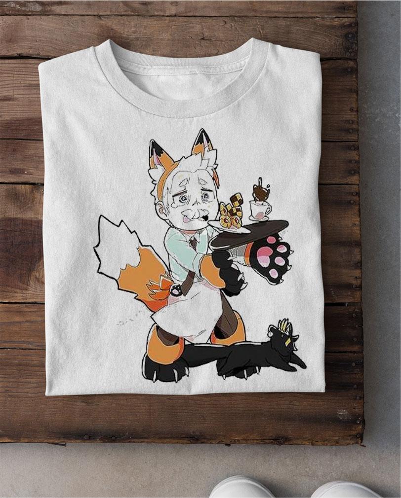 Fox Cafe funny art shirt shirt