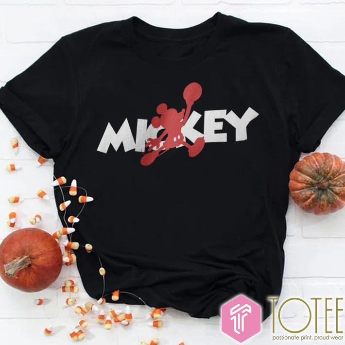 Hot Mickey Mouse Air Jordan Jumpman Michael Jordan Basketball Classic T-Shirt