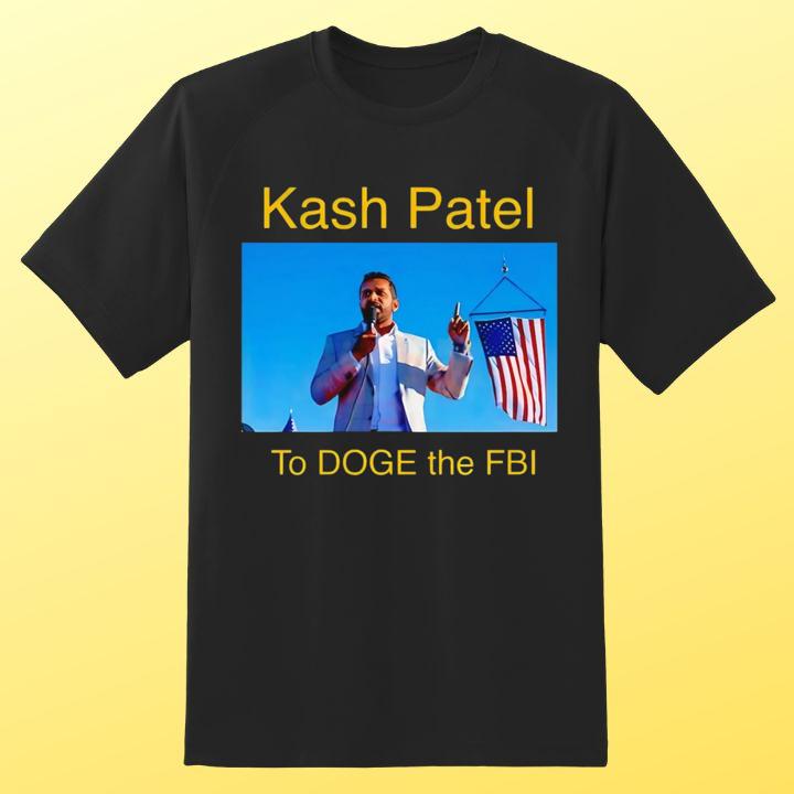 Kash Patel Το Doge The Fbi 2025 T-Shirt
