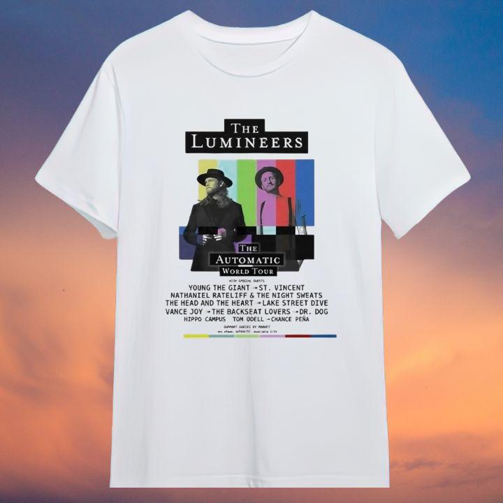 The Lumineers - The Automatic World Tour 2025 T-Shirt