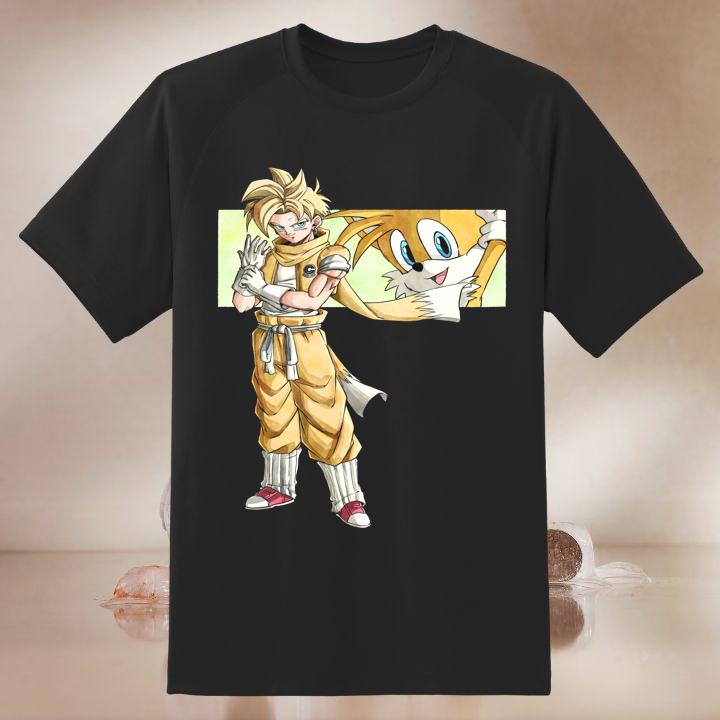 Dragon Ball X Tails Sonic The Hedgehog T-Shirt