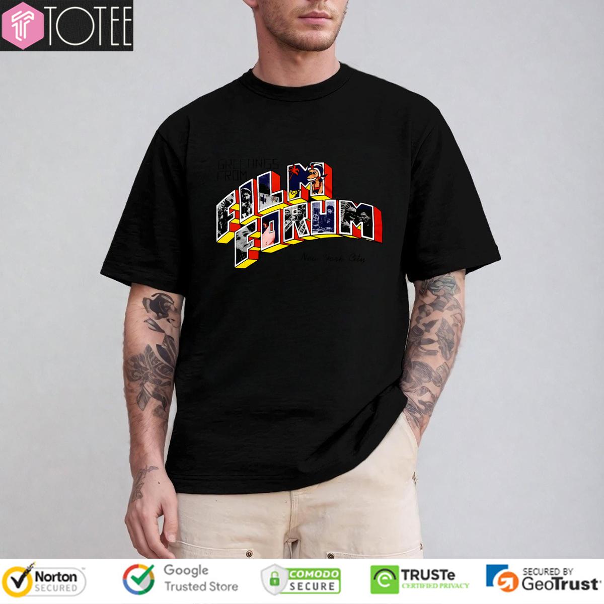 Film Forum NYC Shirt - Own a Piece of Cinema History!