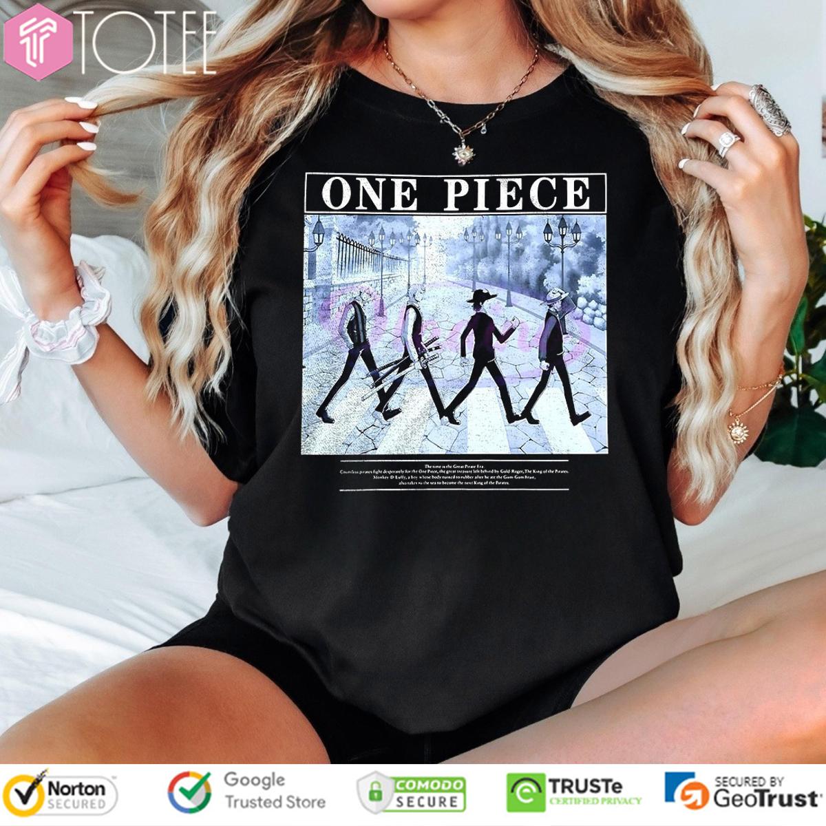 Straw Hat Pirates Abbey Road One Piece T-Shirt