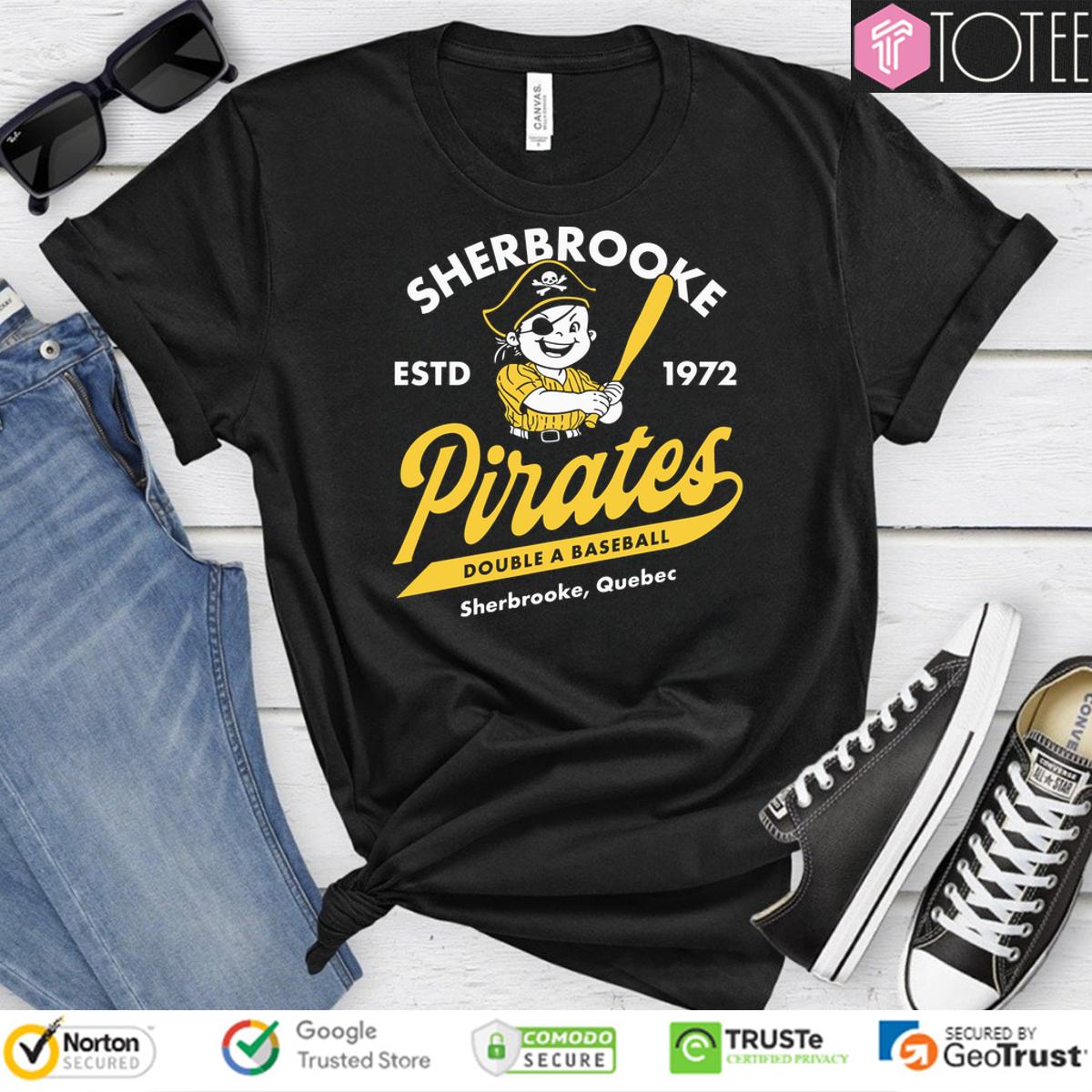 Sherbrooke Pirates Quebec Vintage Defunct Baseball Teams Shirt