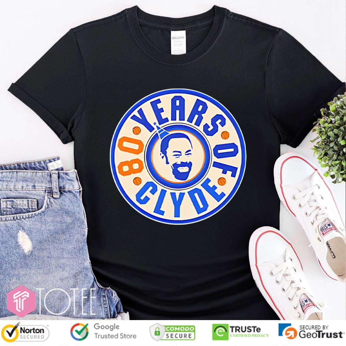 Walt Frazier 80 Years Of Clyde Vintage T-Shirt