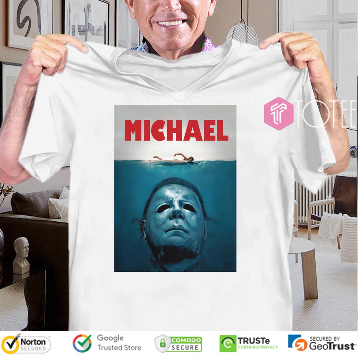 Michael Myers And Jaws Halloween Shirt