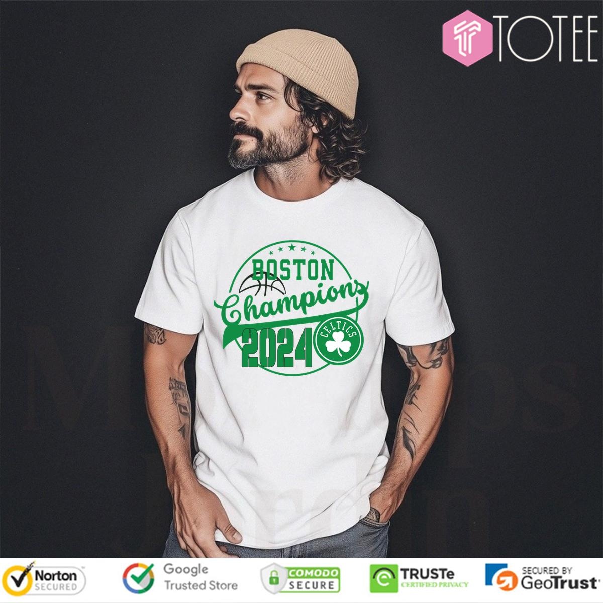 Boston Celtics Champions 2024 Basketball T-shirt