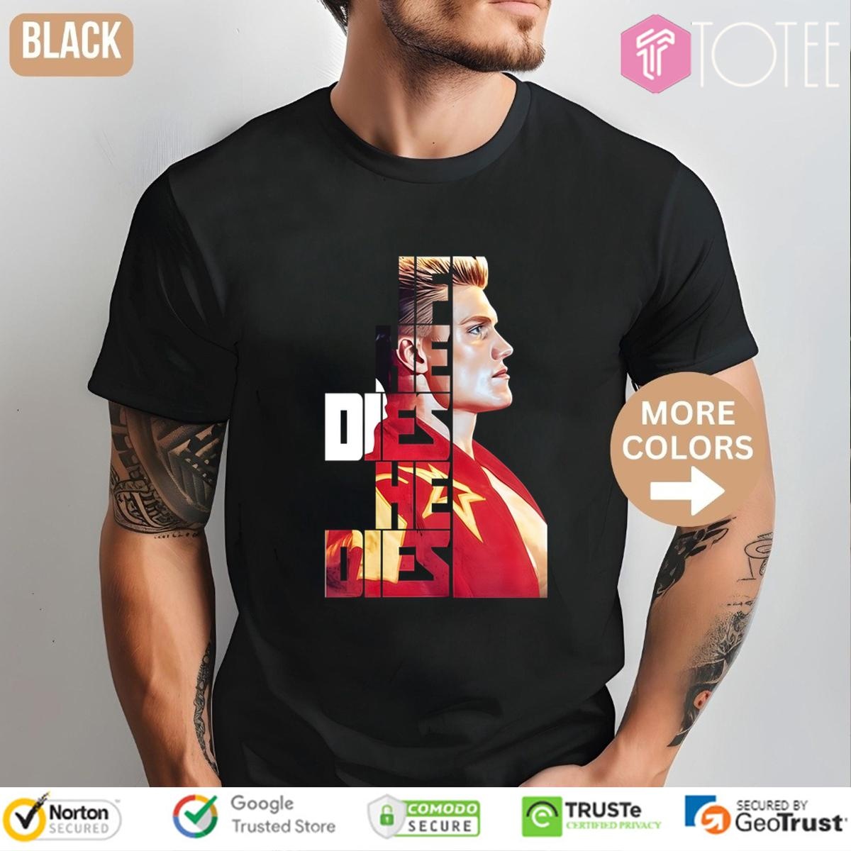 Captain Ivan Drago If He Dies He Dies t-shirt