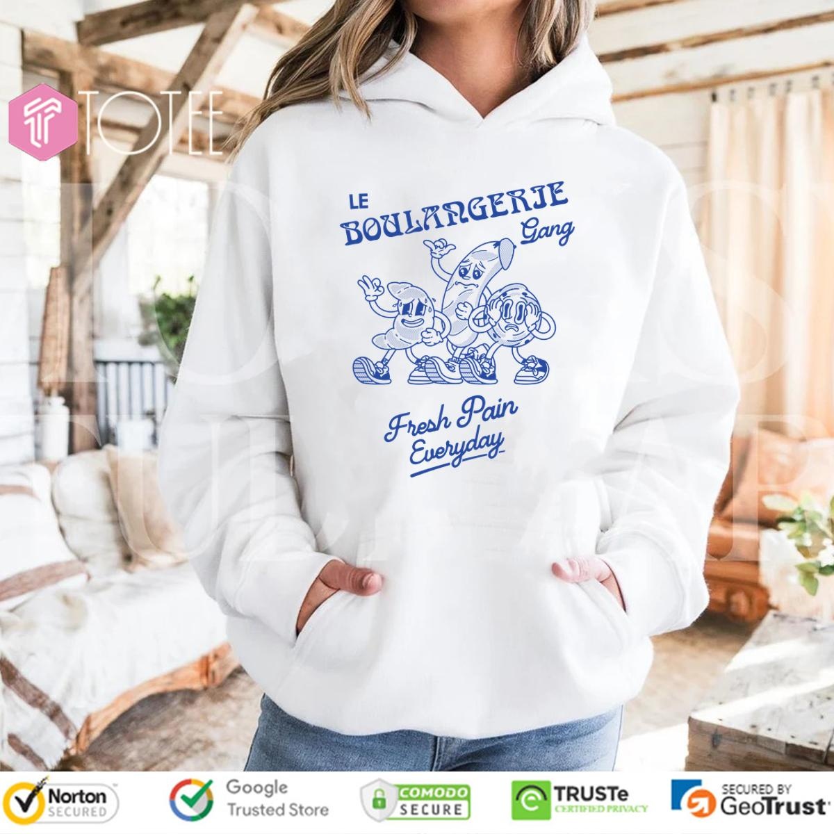 Le Boulangerie Gang Fresh Pain Everyday Art Hoodie