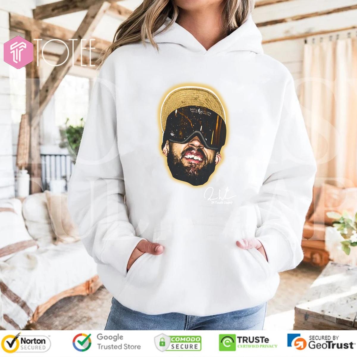 Derrick White Big Face 2024 Finals Champ Signature Hoodie