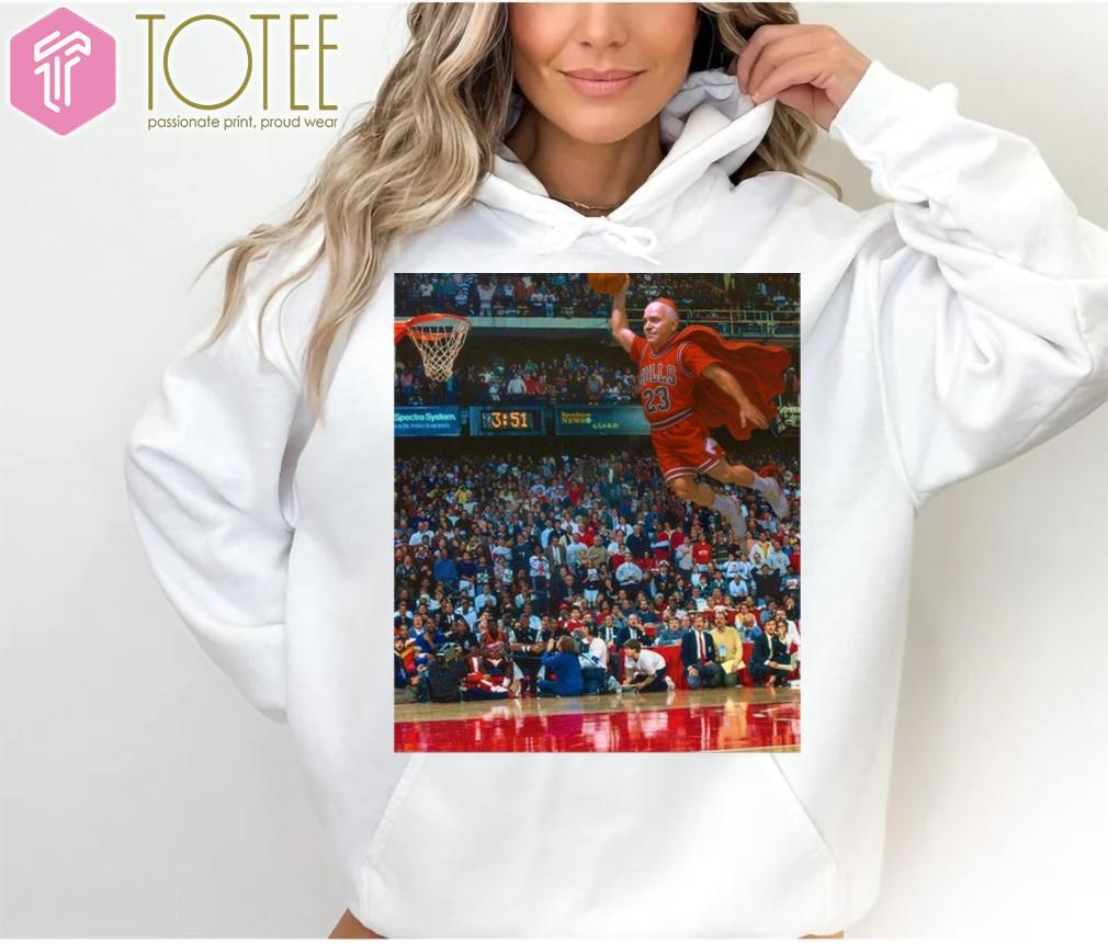 Pope Leo Xiv Chicago Bulls In Jersey 23 Michael Jordan Dunk Hoodie