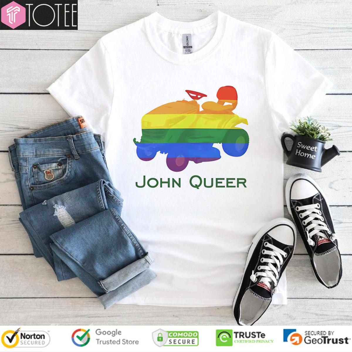 John Queer Lgbt Pride Rainbow T-shirt