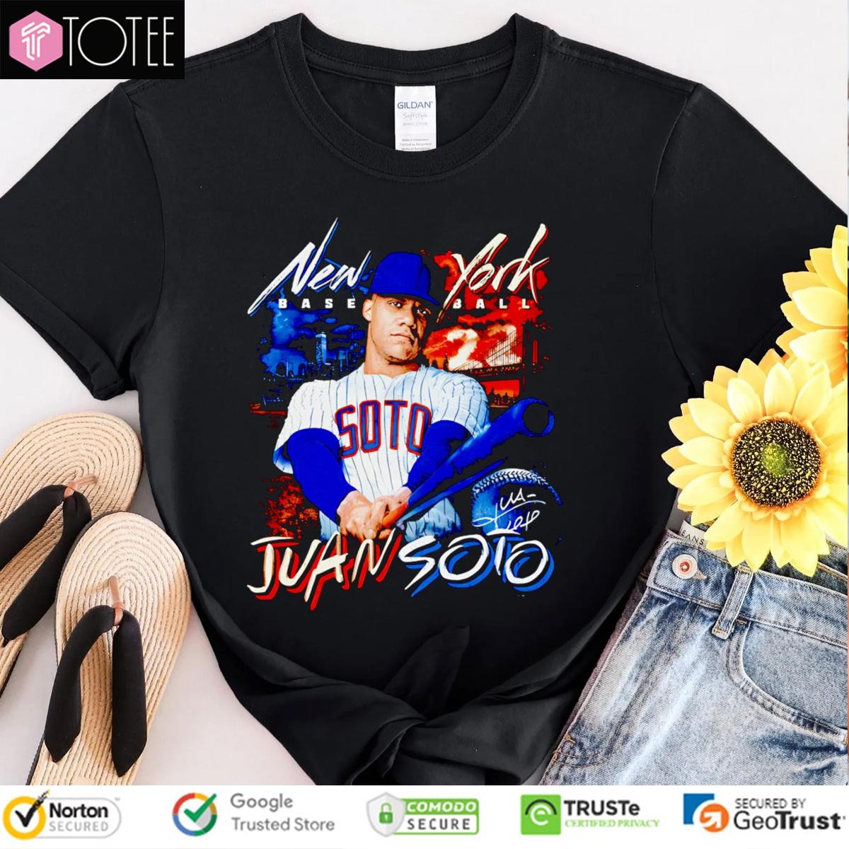 Juan Soto New York Mets Baseball Signature T-shirt
