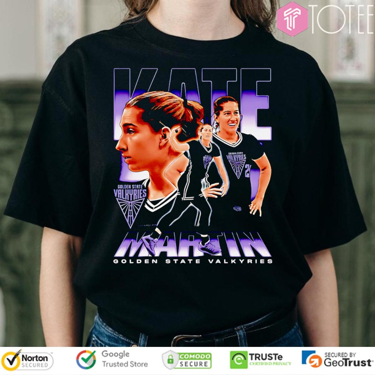 Kate Martin Golden State Valkyries Retro T-shirt