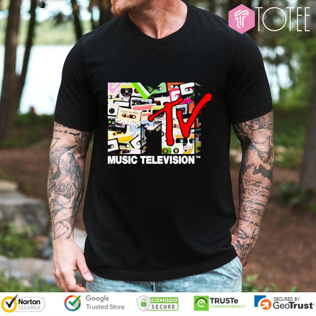 Music Television Mtv Logo T-shirt
